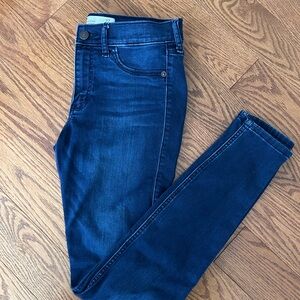 Abercrombie & Fitch Dark Blue Skinny Jean Leggings